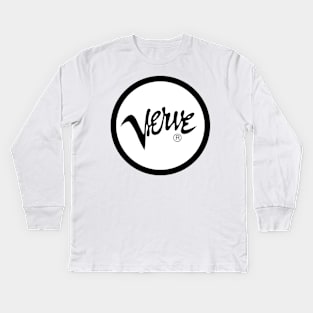 verve record Kids Long Sleeve T-Shirt